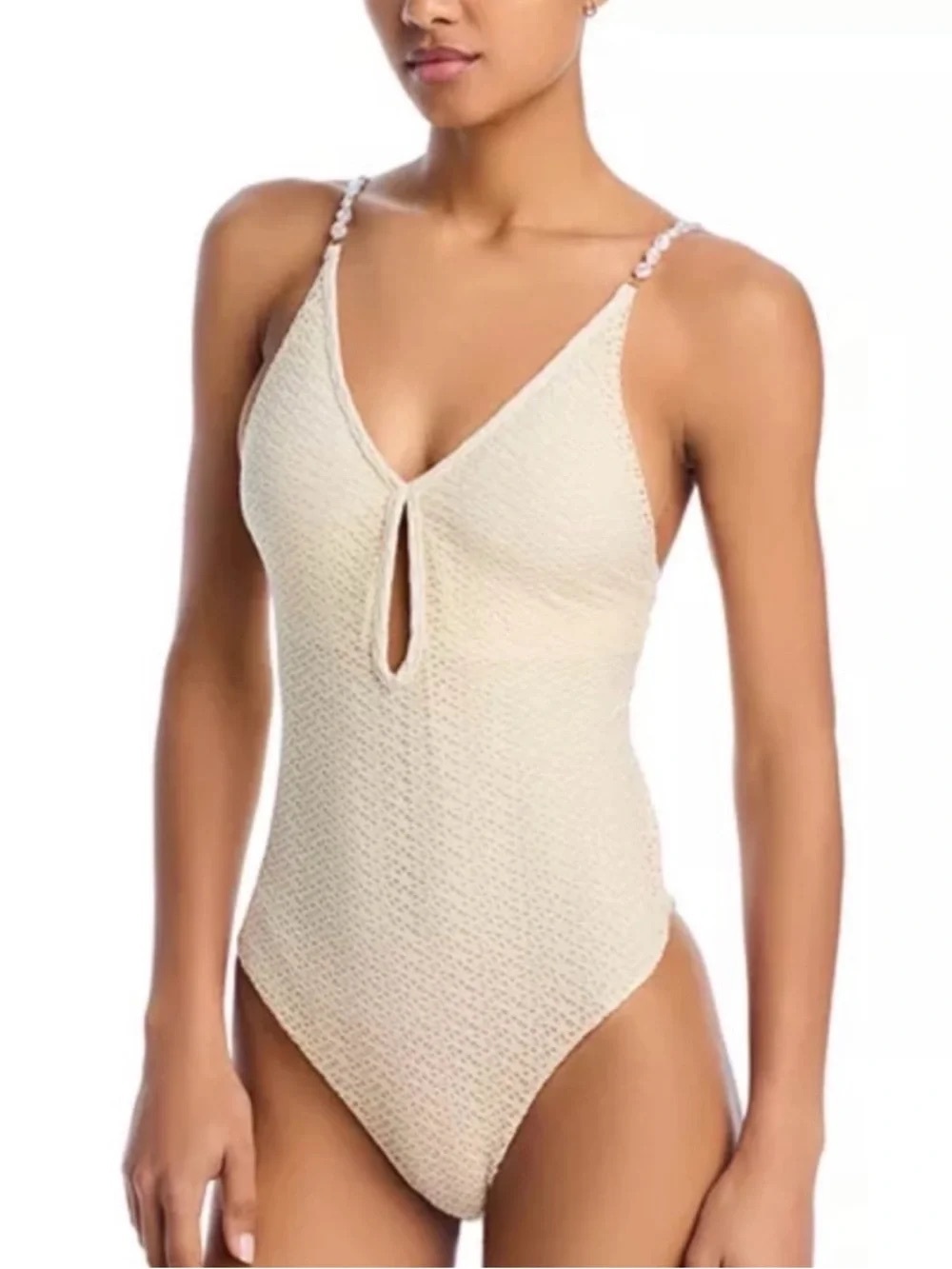 Anthropologie x Palmacea Lucia One-Piece Swimsuit Bridal Bachelorette Size M
